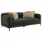 Jade Sofa & Loveseat Set 509131 in Green Chenille by Coaster