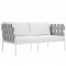 Harmony EEI-2621 5Pc Outdoor Patio Aluminum Sectional Sofa Set