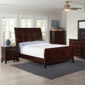 202791 Findley Bedroom by Coaster in Dark Cherry w/Options