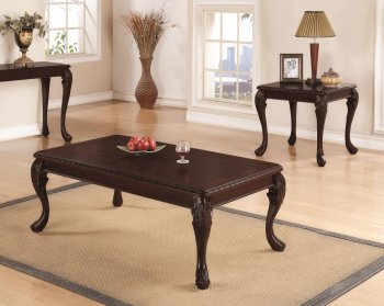 703408 Coffee Table in Cappuccino by Coaster w/Options [CRCT-703408]