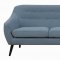 Dawson Sofa & Loveseat Set 505347 in Aqua by Coaster w/Options