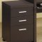 Skylar 800901 Office Desk in Cappuccino by Coaster w/Options