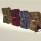 Choice of Color Fabric Modern Omni Chaise Recliner