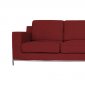 Fabric Modern Sofa with Metal Legs