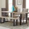 Levine Dining Table 180181 by Coaster w/Options