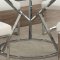 Livada I CM3170RT-WH 5Pc Set of Round Table & 4 White Chairs