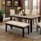 Dodson I CM3466T 5PC Dinette Set w/Faux Marble Table Top