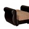 Milano Sofa Bed in Brown Microfiber by Rain w/Optional Items