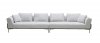 Luna Sofa in Off-White Fabric by J&M w/Options