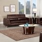 SM6051 Velia Sofa in Espresso Bonded Leather w/Options