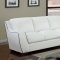 U8080 Sofa in White Bonded Leather by Global Furniture USA