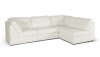 Warren Sectional Sofa White Bonded Leather - Wholesale Interiors