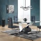 D987DT Dining Table by Global w/Optional D987DC Black Chairs