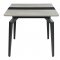 Mina Dining Table 193831 Gray Ceramic Top by Coaster