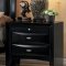 B280 Bedroom in Black w/Optional Casegoods