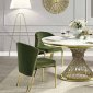 Fallon Dining Table DN01189 Faux Marble Top by Acme w/Options