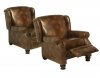 Toast "Bonded Leather" Classic Colby Reclining Chair