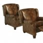 Toast "Bonded Leather" Classic Colby Reclining Chair