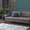 Ornella Vena Gray Sofa Bed in Fabric by Bellona w/Options