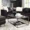 Schwartzman Sectional Sofa 551391 in Charcoal Velvet by Coaster