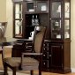 CM3418HB-B Evelyn Buffet in Dark Walnut w/Optional Hutch