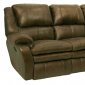 Wheat Faux Leather Cordoba Modern Sofa & Loveseat Set w/Options