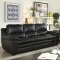 Mirielle Sofa CM6502 in Black Top Grain Leather w/Options