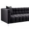 Bea Sofa TOV-S100 in Grey Velvet Fabric by TOV Furniture