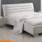 White Stela Bedroom w/Upholstered Bed & Optional Casegoods