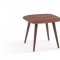 Downtown Coffee Table & End Table Set in Walnut by J&M w/Options