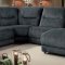 Columbus Motion Sectional Sofa 8490FBR- Cobblestone- Homelegance