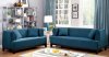 Sofia CM6761TL Sofa in Dark Teal Fabric w/Options