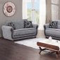 Surf Ave Sofa Bed in Grey Fabric by Empire w/Options