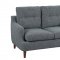 Cagle Sofa & Loveseat Set 1219GY in Gray Fabric by Homelegance