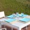 Avallon Outdoor Dining Set 5Pc in White by Bellini