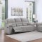 Gilson Motion Sofa 602551 Gray Fabric by Coaster w/Options