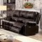 Zuriel Motion Sofa LV52280 in Brown PU by Acme w/Options