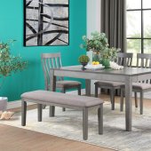 Armhurst Dining Set 5706GY-60 in Gray by Homelegance