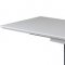 Cafe 454 425454 Dining Table in White/Grey High Gloss - New Spec