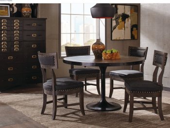 Mayberry 5Pc Dinette Set 190321 in Brown Mix by Coaster [CRDS-190321-Mayberry]