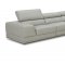 1576 Sectional Sofa in Gray Leather by ESF