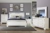 Allura Bedroom Set 5Pc 1916W in Pearl White by Homelegance