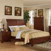 Acme Walnut Finish Urbana Transitional Bedroom w/Optional Items