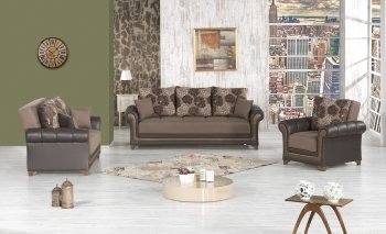 Dream Decor Sofa Bed in Brown by Casamode w/Options [CMSB-Dream-Decor-Brown]