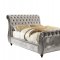 Noella CM7128GY Bed in Gray Fabric Upholstery