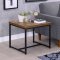 Bob Coffee Table 3PC Set 80615 in Weathered Oak & Black by Acme