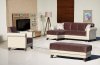 Enjoy Sectional Sofa in Brown Fabric by Casamode w/Options