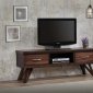 721531 60" TV Console in Rustic Walnut by Coaster