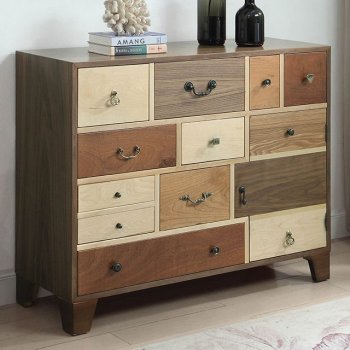 Dinah Hallway Cabinet CM-AC525 in Walnut & Oak [FACA-CM-AC525-Dinah]