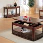 700248 Coffee Table by Coaster in Merlot w/Lift Top & Options